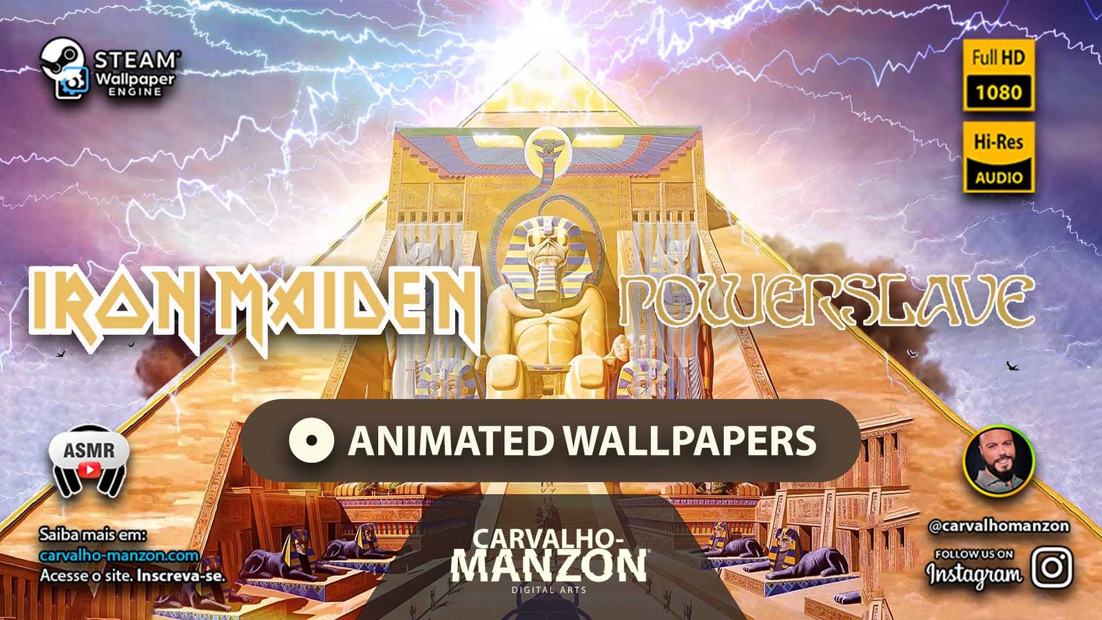 Animated Wallpapers for Desktop & Mobile (Animated Album Covers)